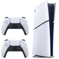 پلی استیشن ۵ PS5 Slim مدل اسلیم دیجیتال دو دسته با حافظه ۸۲۵ گیگابایت